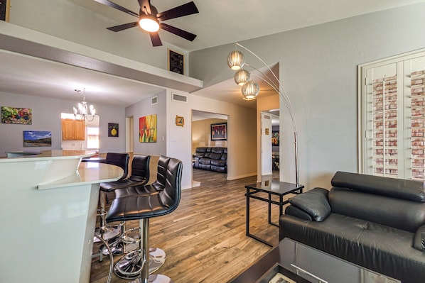 Interior - Pool & Personal Bar! 4 Mi to Downtown Mesa Home (Mesa)