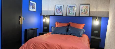 1 chambre, Wi-Fi, draps fournis