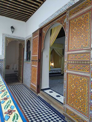 Superior Suite, Balcony | View from room - Riad Green House (Fès)