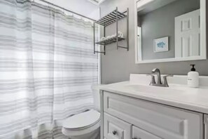 Hair dryer, towels, soap, toilet paper - Private Heated Pool Retreat Near Clearwater & TPA (Oldsmar)