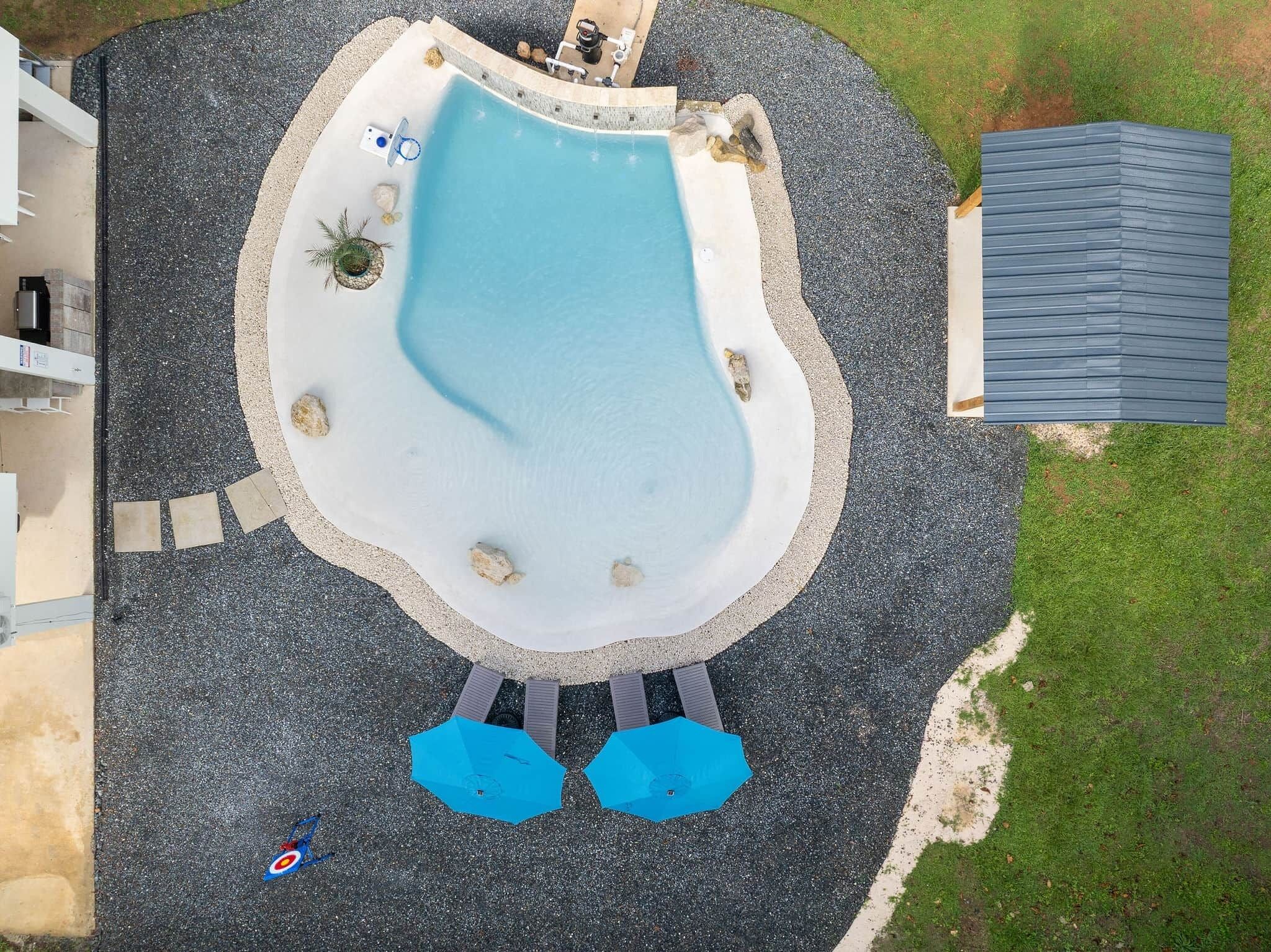 Alberca al aire libre 