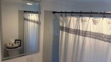 Towels, soap, toilet paper