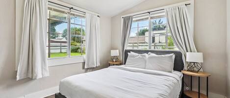 2 soverom, strykejern/-brett, wi-fi (inkludert) og sengetøy