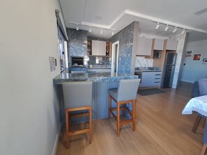 Private kitchen - Apt With Barbecue 200 m From the Beach Ifa0054 (Penha)