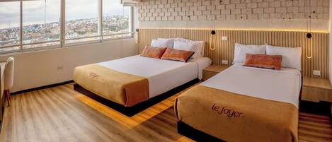 Family Room, City View