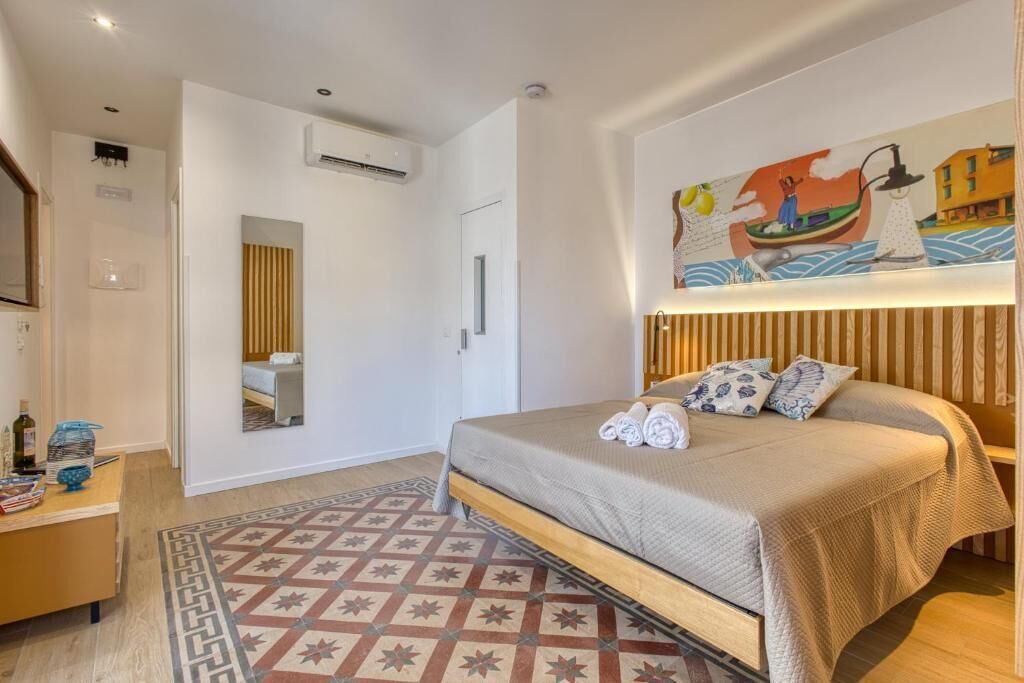 Appartement Panoramique, 1 chambre, cuisine, vue mer | Matelas mémoire de forme, rideaux occultants, fer et planche à repasser