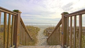 Beach - A Classic Beachfront Escape in North Myrtle Beach- Peppertree By The Sea-2 Bd. (North Myrtle Beach)