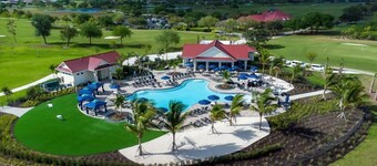 Luxury vacation living with water views, golf & resort-style pools.