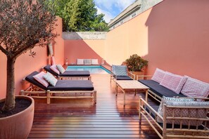 Terrace/patio - VIVA Casa da Praça with heated Pool and terrace (Porto)