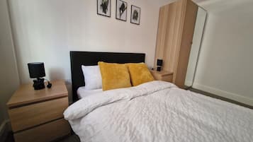 2 bedrooms, free WiFi, bed sheets, wheelchair access