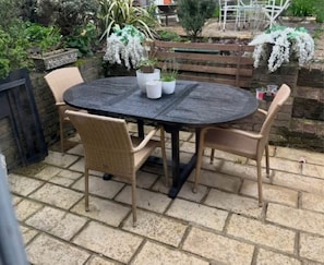 Apartment, Garden View | Terrace/patio - Flint Cottage (Bushey)