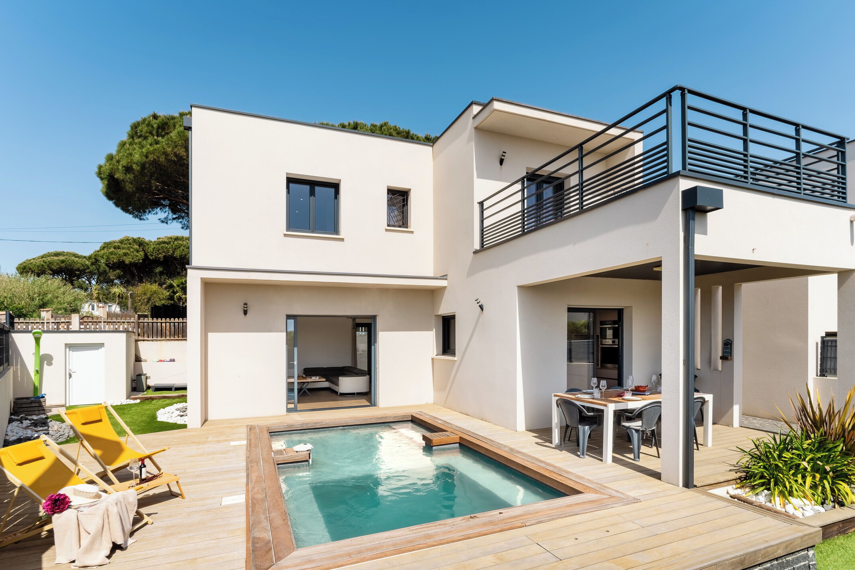 Una piscina climatizada