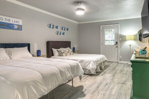 3 habitaciones, internet y ropa de cama
