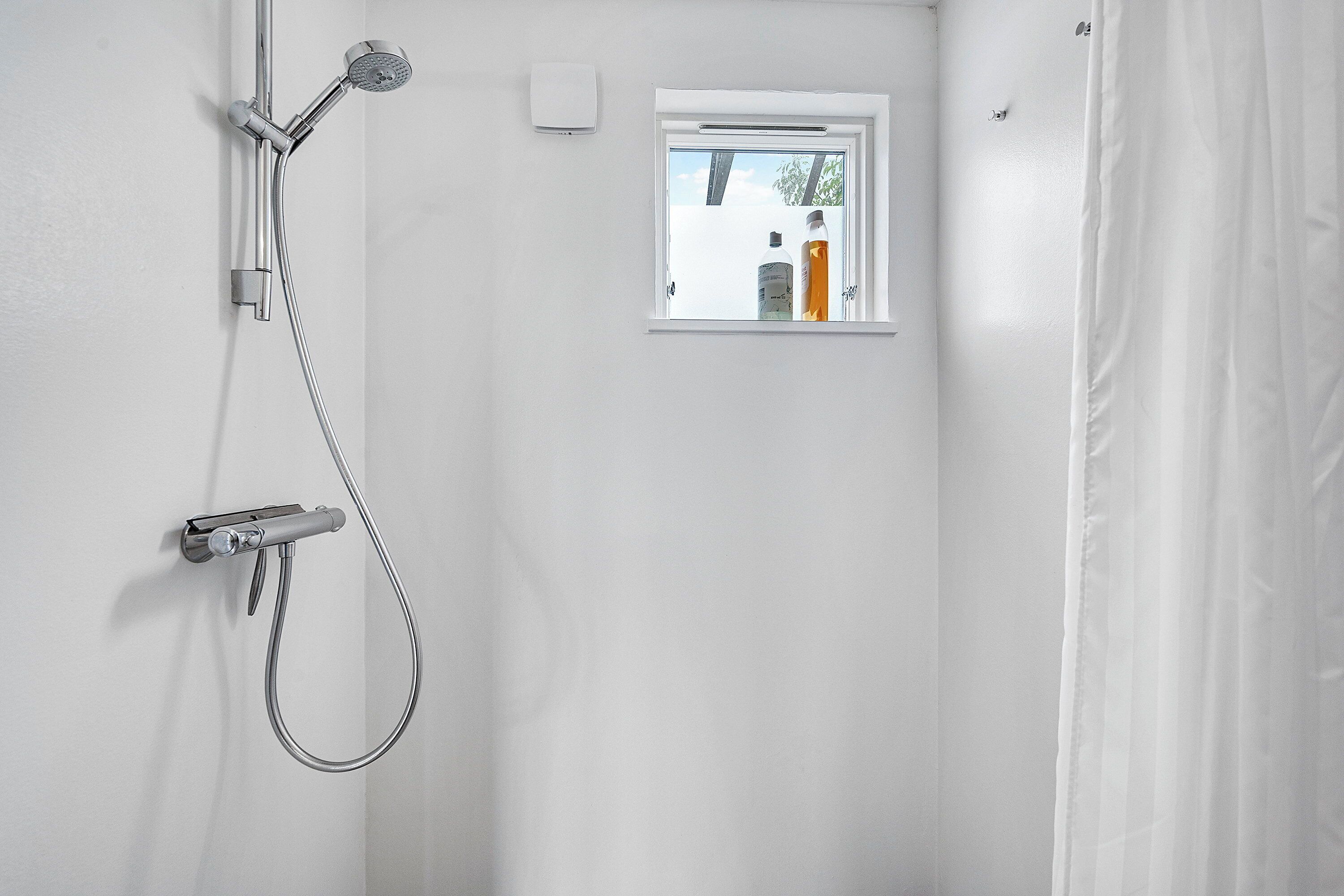 Shower, hair dryer