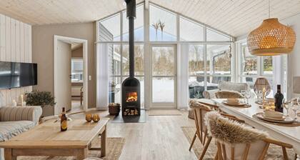 Holiday home with a covered terrace