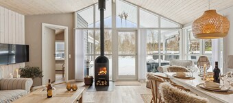 Holiday home with a covered terrace