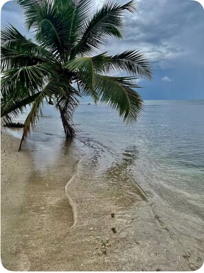 Na praia 
