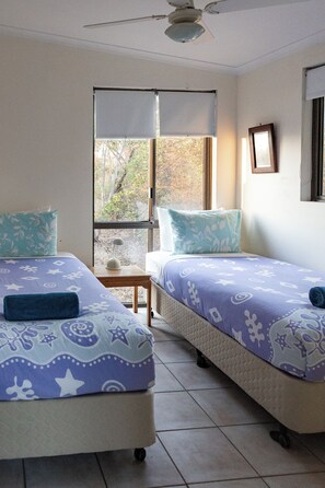 3 chambres, draps fournis