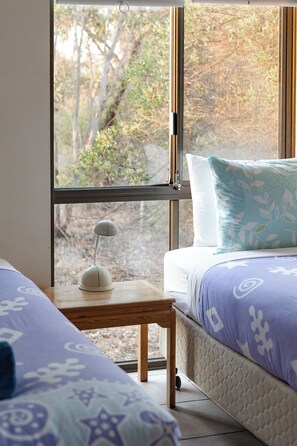 3 habitaciones y ropa de cama 