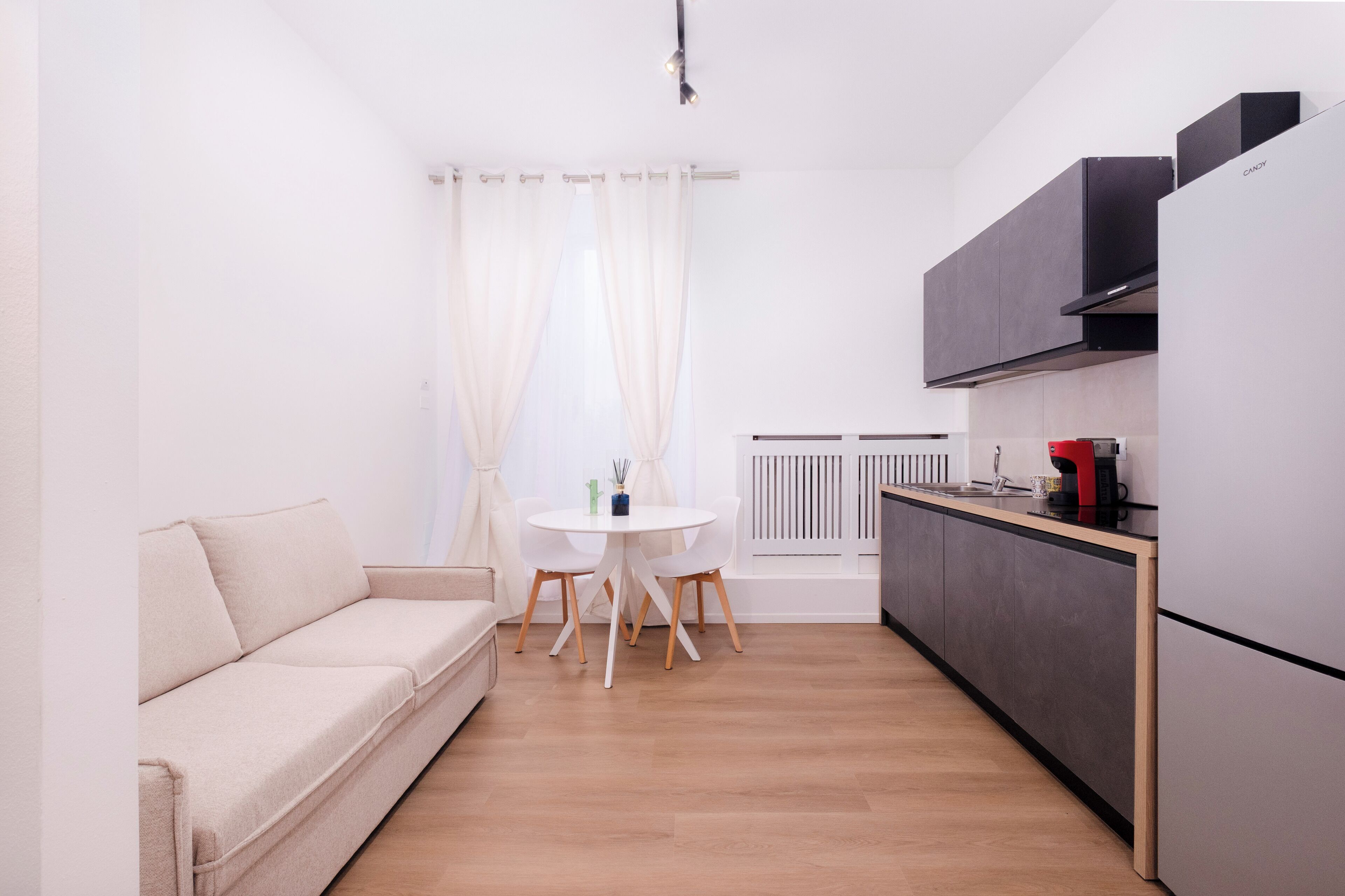 Deluxe-Apartment, Stadtblick | Wohnbereich