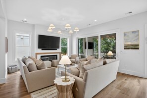 Smart TV - BRAND NEW BUILD; Gorgeous home with POOL, Hot Tub, and steps to BEACH! (Isle Of Palms)