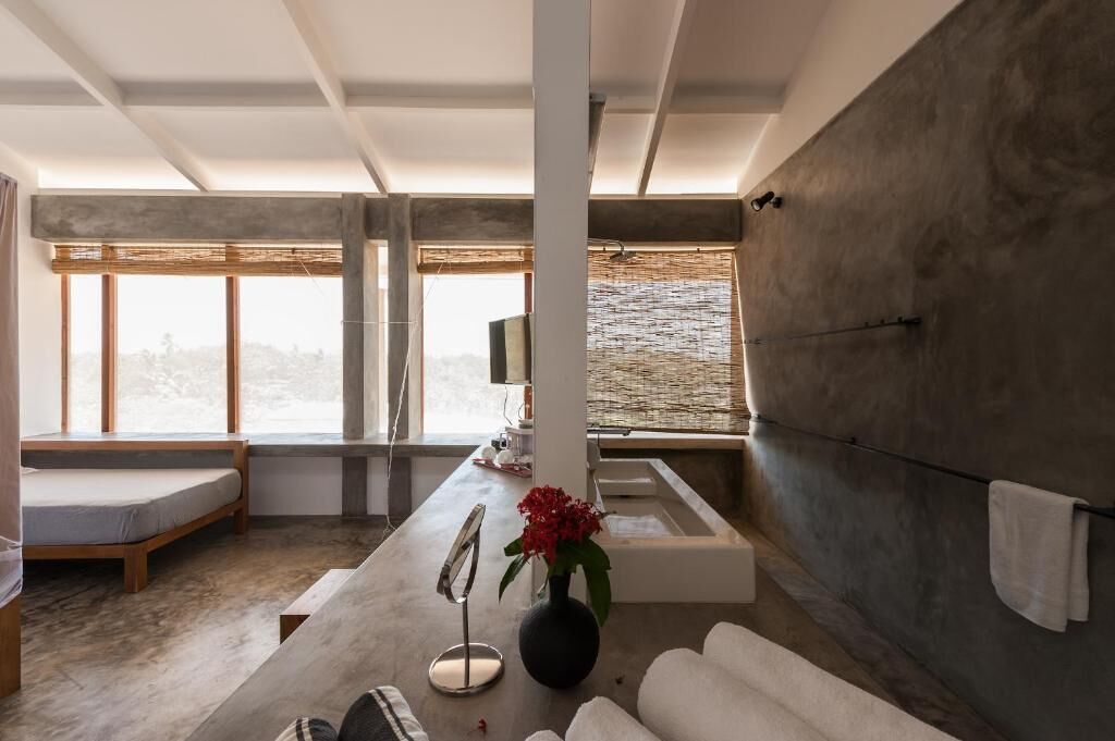 Deluxe-Doppelzimmer, Blick auf den Innenhof | Zimmersafe, kostenloses WLAN