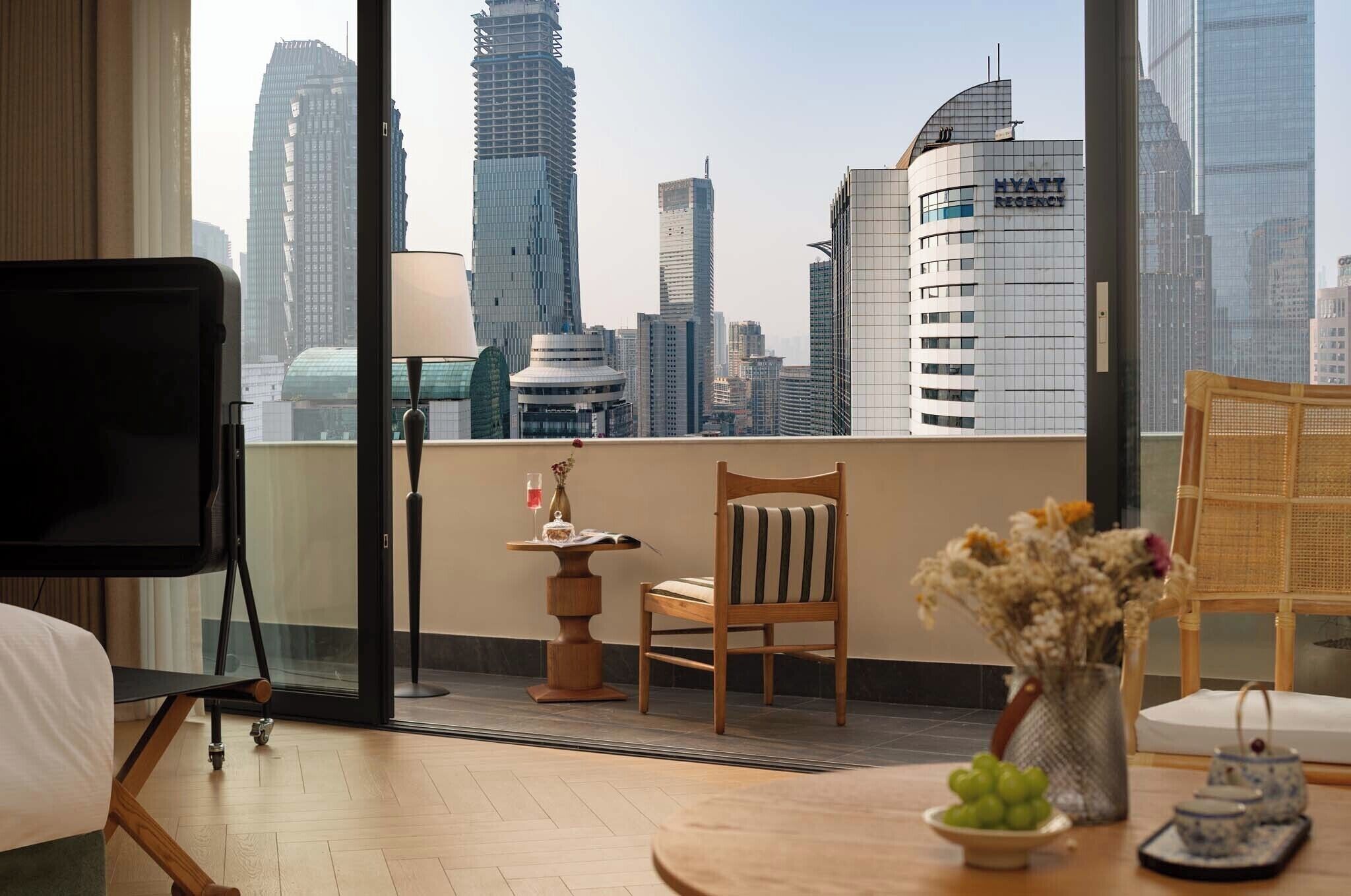 奢华双人房, 城市景观 | 客房景观