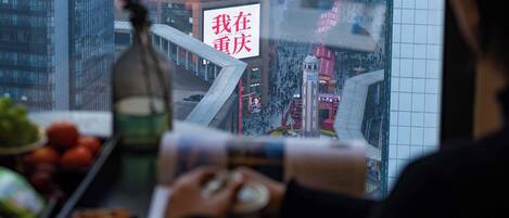 City-Doppelzimmer, Stadtblick | Ausblick vom Zimmer