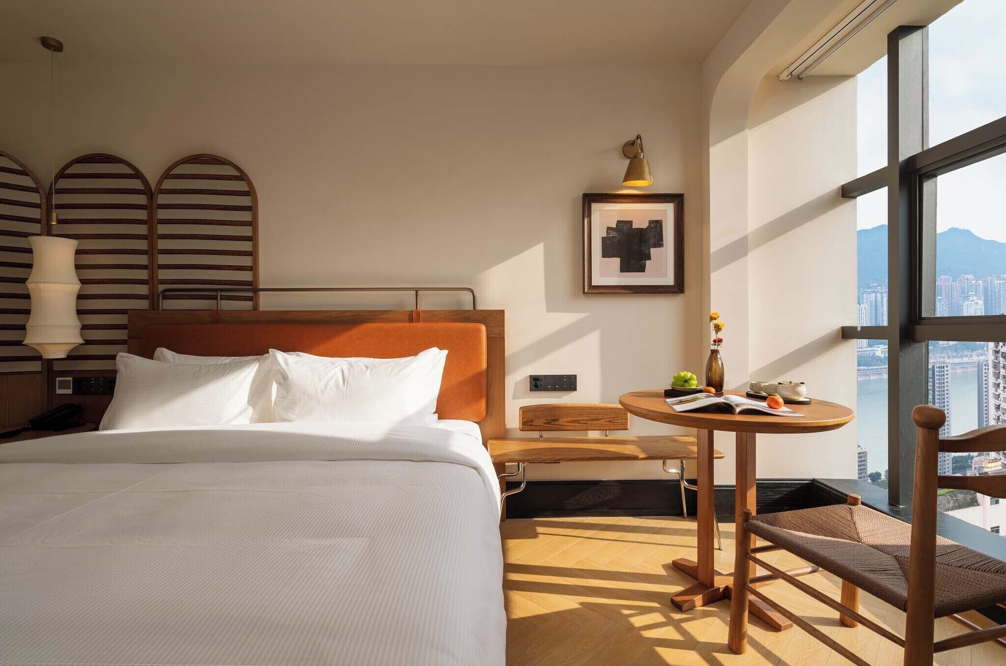 Senior Double Room, City View | View from room