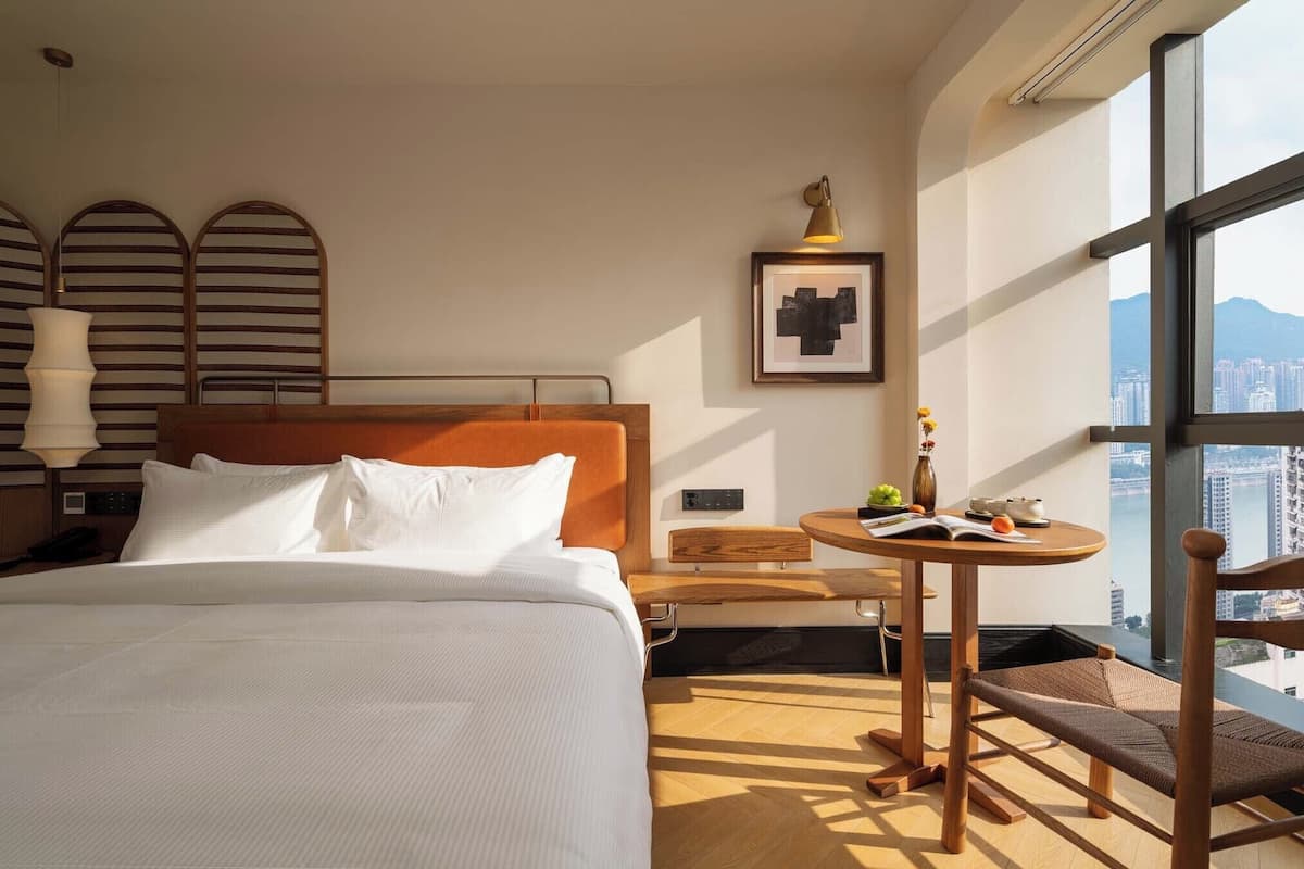 Senior Double Room, City View | View from room