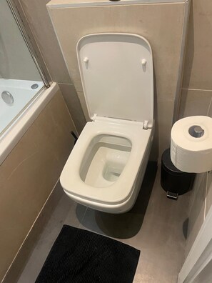 Serviettes fournies, savon, papier toilette