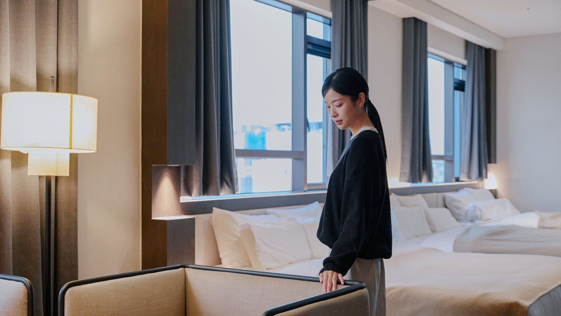 Literie de qualité supérieure, coffres-forts dans les chambres, bureau