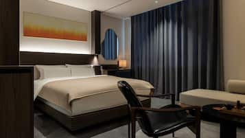 Premium bedding, free WiFi, bed sheets