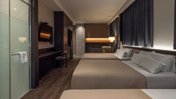 Pent Suite Family | 高档床上用品、免费 WiFi、床单