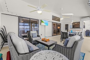 Dining - NEW LISTING! Electric-Heated Pool Home on Lake - Villa Dawn - SWFL Rentals (Cape Coral)