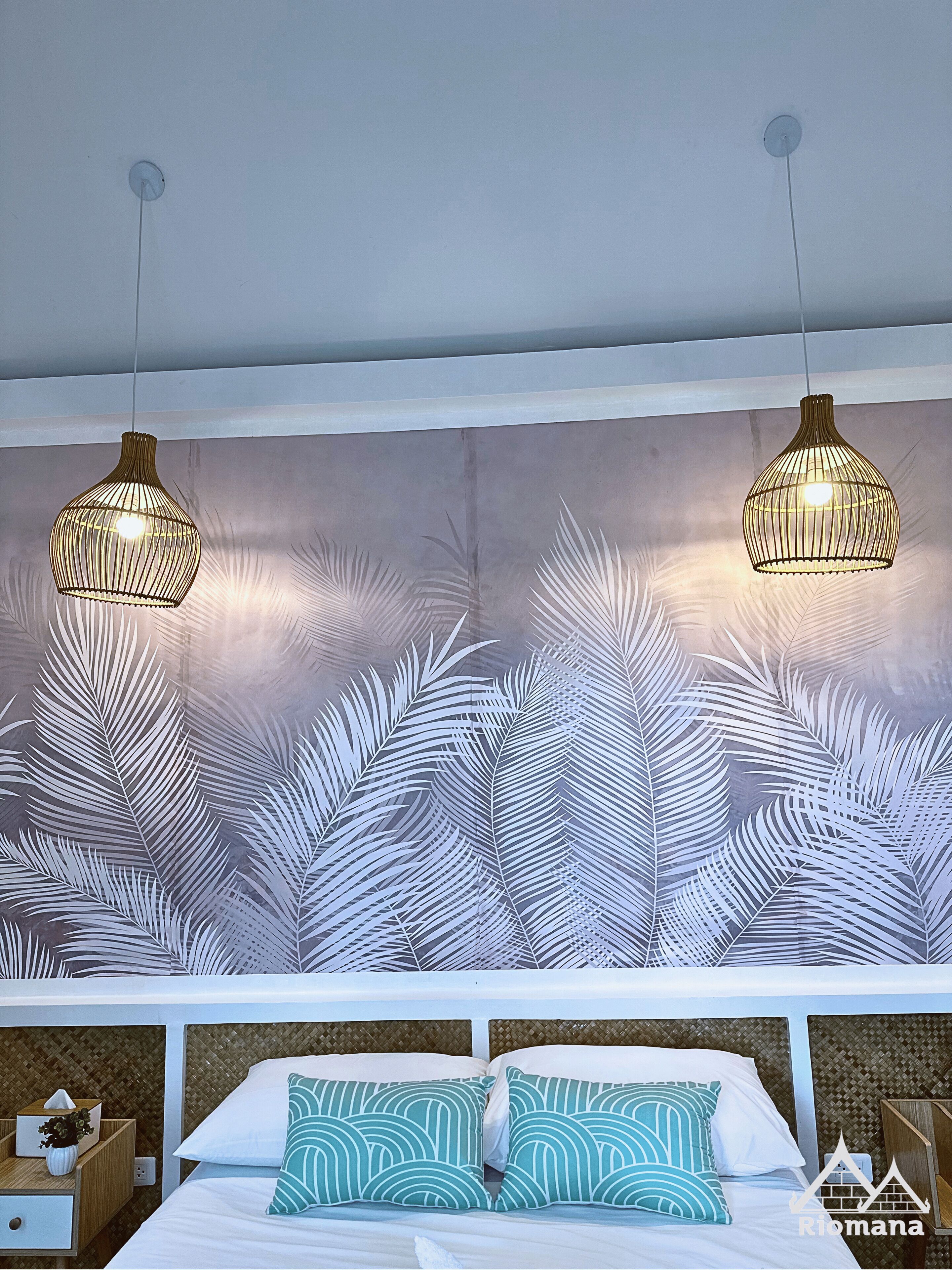 Standard-huvila, 1 makuuhuone, osittainen merinäköala | Tallelokero huoneessa, pimennysverhot, äänieristys, silitysrauta/-lauta