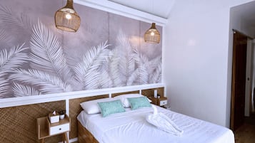 Standard-Villa, 1 Schlafzimmer, eingeschränkter Meerblick | Zimmersafe, Verdunkelungsvorhänge, schallisolierte Zimmer