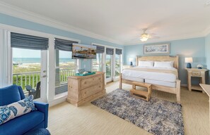 4 bedrooms, free WiFi, bed sheets - Hobbs Realty - "Waves of Grace": Elegant Oceanfront Home with Stunning Views and Private Pool (Holden Beach)