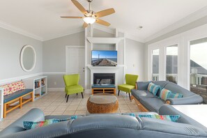 TV - Hobbs Realty - The Roost: Spacious 5-Bedroom, Private Pool, Elevator, $250 Beach Gear Credits (Holden Beach)