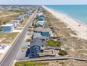 Exterior - Southern Smiles | Pet-friendly, beachfront, wifi, and more! (Holden Beach)