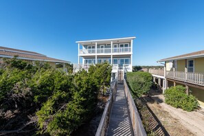 Exterior - Friendly Shores | Beautiful Views, Spacious Decks & Private Pool (Holden Beach)