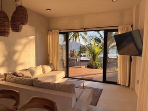 วิลล่า, วิวชายหาด | บริเวณนั่งเล่น