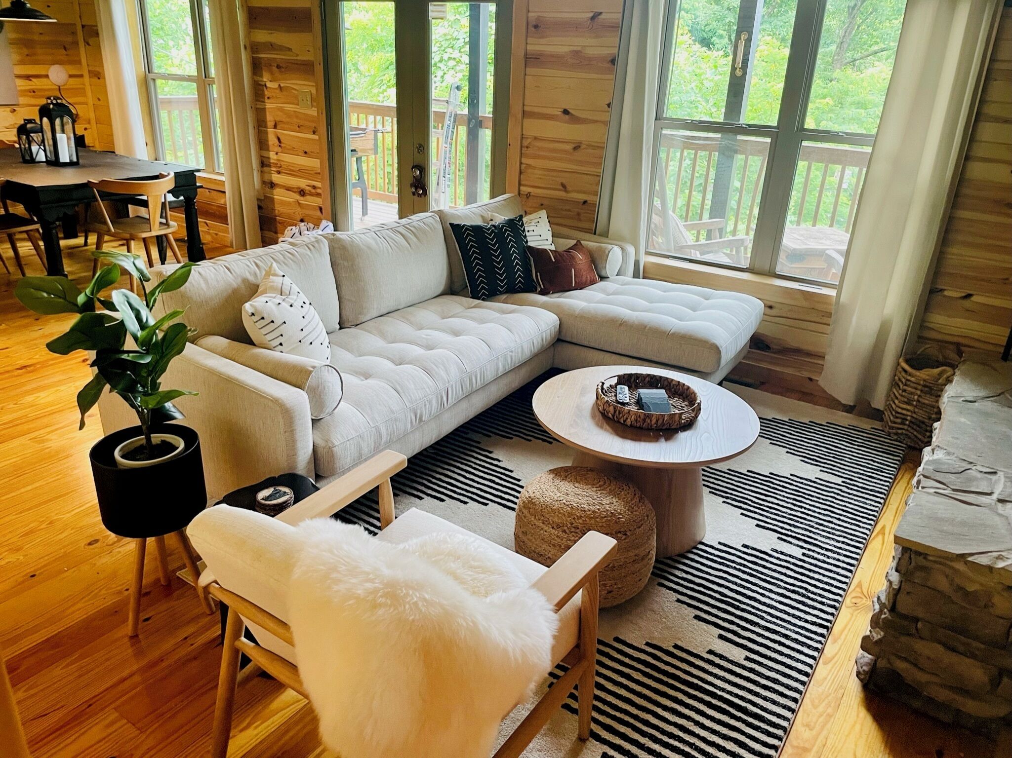 Área de sala de estar