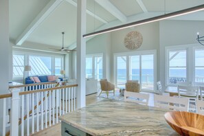 Smart TV - Luxury Oceanfront | Saltwater pool | Elevator | Game Room | Pet Friendly (North Topsail Beach)