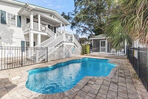Pool - Maison de Marie | Combined upper and lower unit! (Tybee Island)