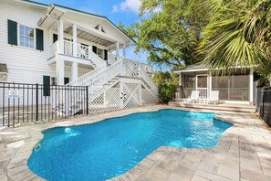 Pool - North End Retreat: Private Pool & Separate levels (Tybee Island)