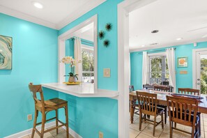 Dining - North End Retreat: Private Pool & Separate levels (Tybee Island)