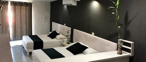 Estudio Deluxe, balcón, vistas a la ciudad | Wifi gratis