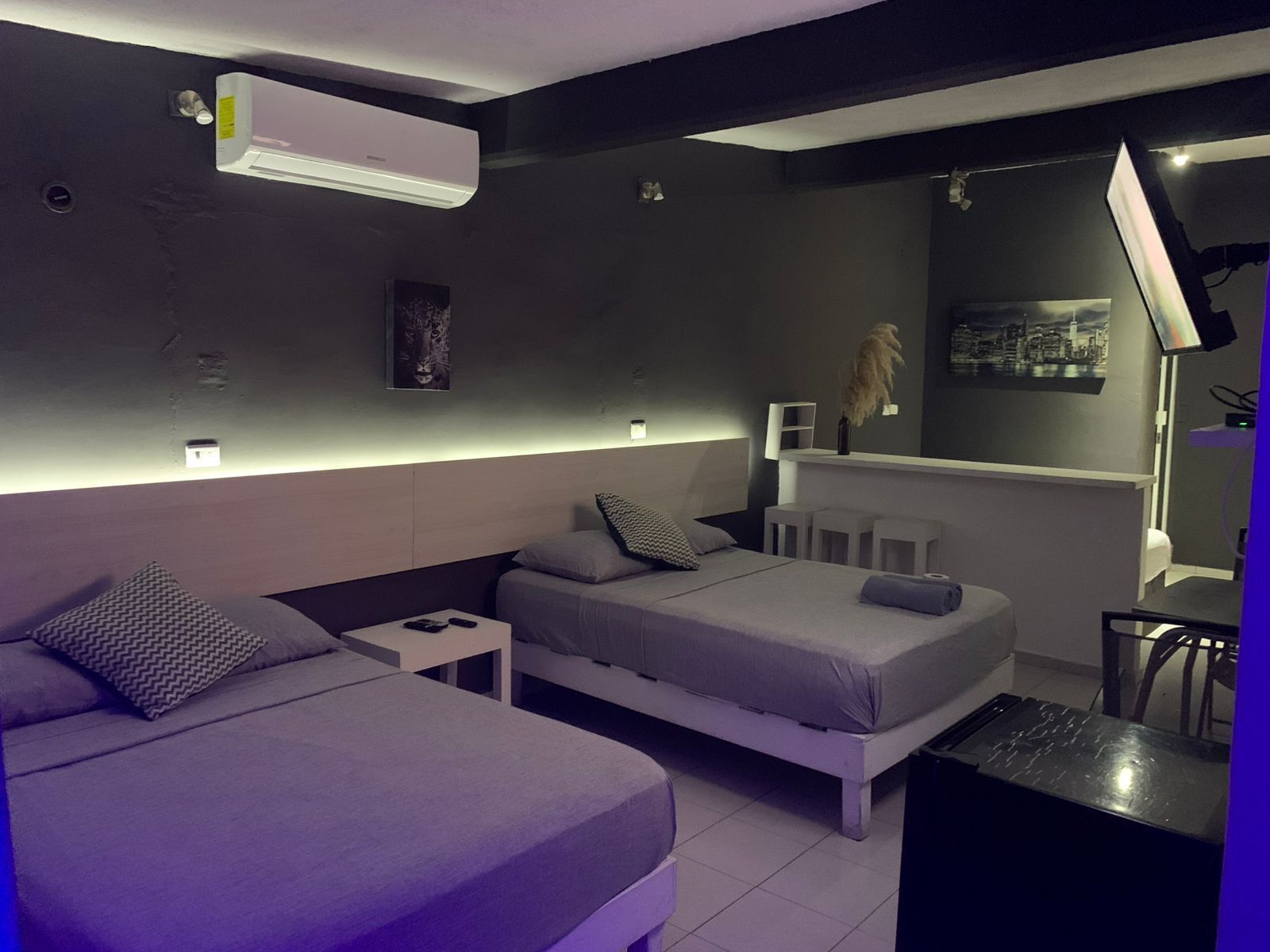 Estudio Deluxe, balcón, vista a la ciudad | Wifi gratis 