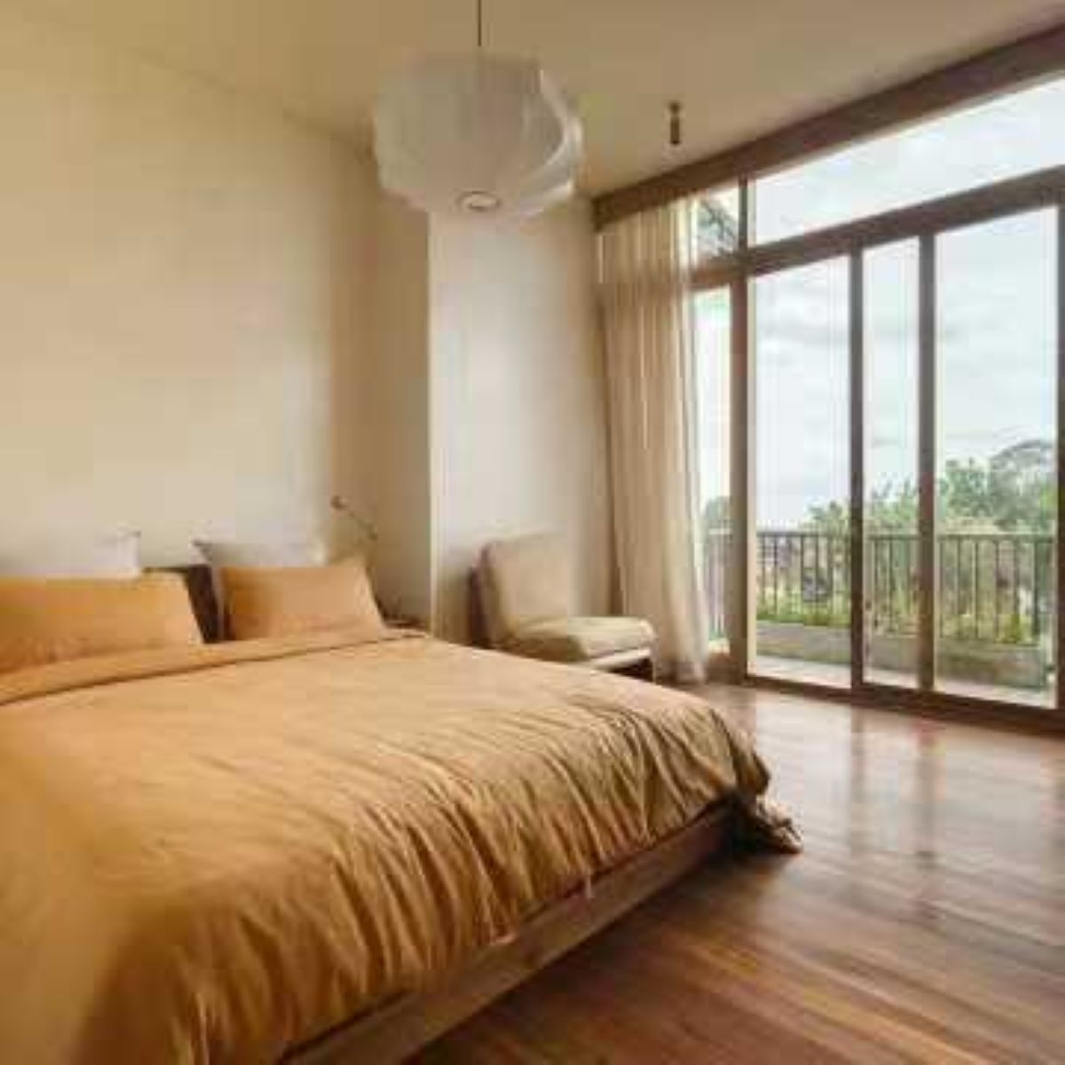 Vila Klasik, pemandangan kebun | Meja kerja, ruang kerja ramah laptop, dan tirai kedap cahaya